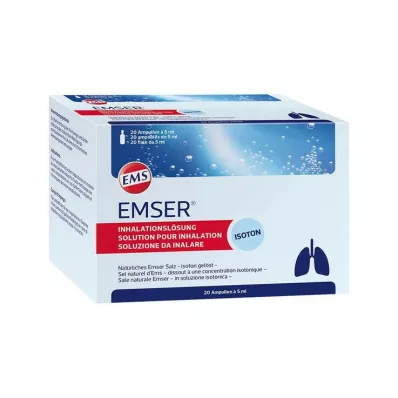 EMSER Inhalation solution, 20 pcs EMSER Inhalation solution, 20 pcs
