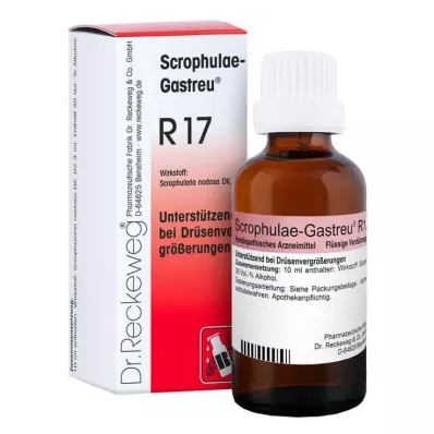 Scrophulae Gastreu R 17 drops for oral use, 50 ml