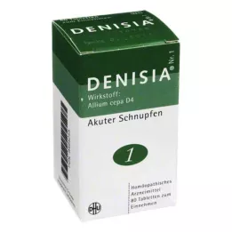 DHU Denisia 1 Cold Tablets, 80 count