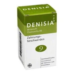 DENISIA 9 Teething discomfort tablets, 80 pcs