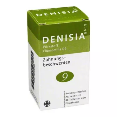 DHU Denisia 9 teething pain tablets, 80 pcs