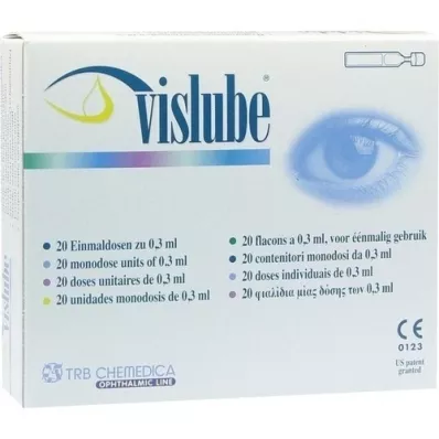 VISLUBE Disposable doses, 20X0.3 ml