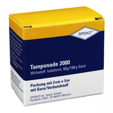 Tamponade 2000 2cmx5m soaked, 1 pc Tamponade 2000 2cmx5m soaked, 1 pc