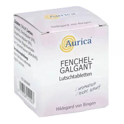 Fennel Galangal lozenges Aurica (170 pieces)