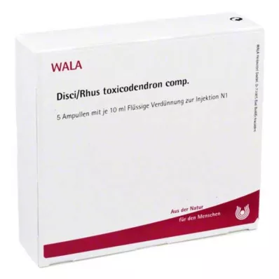 DISCI/Rhus toxicodendron comp.ampoules, 5X10 ml