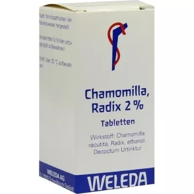 CHAMOMILLA RADIX 2% tablets, 100 pc