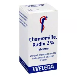 CHAMOMILLA RADIX 2% tablets, 100 pc