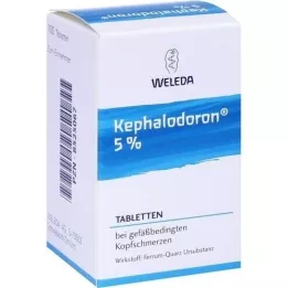KEPHALODORON 5% tablets, 100 pc