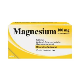MAGNESIUM 100 mg Jenapharm tablets, 50 pcs
