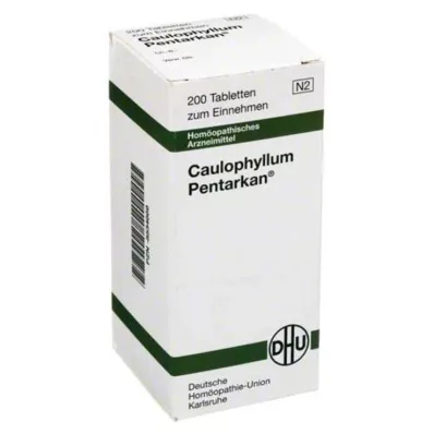 DHU Caulophyllum Pentarkan tablets, 200 pcs DHU Caulophyllum Pentarkan tablets, 200 pcs
