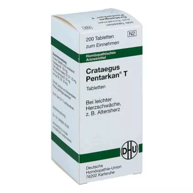 CRATAEGUS PENTARKAN T tablets, 200 pcs