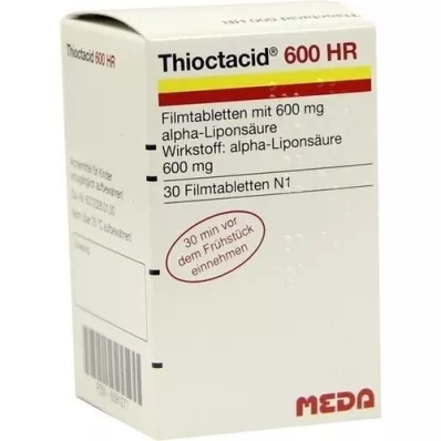THIOCTACID 600 HR Film-coated tablets, 30 pcs
