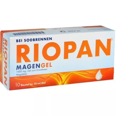 RIOPAN Stomach Gel Stick Pack, 10X10 ml