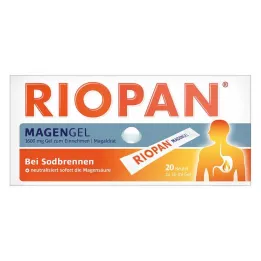 RIOPAN Stomach Gel Stick Pack, 20X10 ml