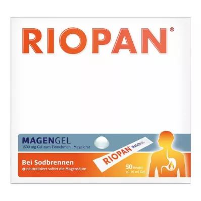 RIOPAN Stomach Gel Stick Pack, 50X10 ml RIOPAN Stomach Gel Stick Pack, 50X10 ml