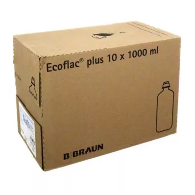 Saline solution 0.9% Ecoflac Plus, 10X1000 ml