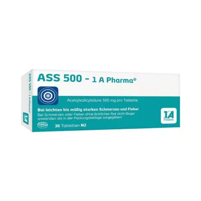 ASS 500-1A Pharma tablets, 30 pc