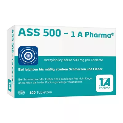 ASS 500-1A Pharma tablets, 100 pc