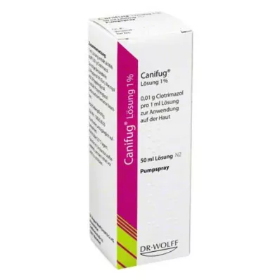 Canifug solution 1%, 50 ml Canifug solution 1%, 50 ml
