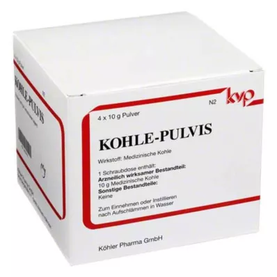 KOHLE pulvis powder, 4X10 g