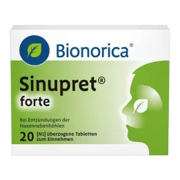 SINUPRET forte coated tablets, 20 pcs
