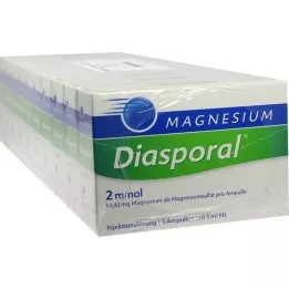 MAGNESIUM DIASPORAL 2 mmol ampoules, 50X5 ml