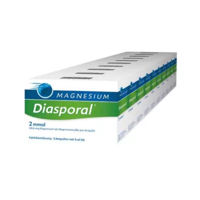 MAGNESIUM DIASPORAL 2 mmol ampoules, 50X5 ml MAGNESIUM DIASPORAL 2 mmol ampoules, 50X5 ml