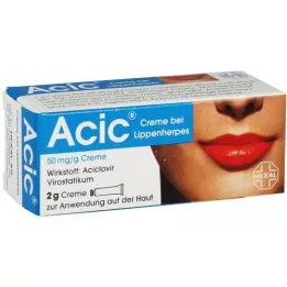 ACIC Cream for cold sores, 2 g