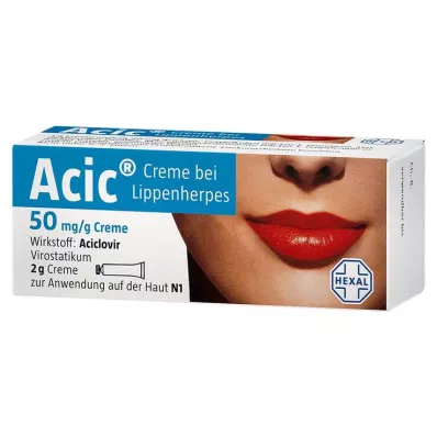 ACIC Cream for cold sores, 2 g ACIC Cream for cold sores, 2 g