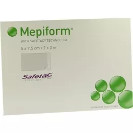 MEPIFORM 5x7.5 cm dressing, 5 pcs