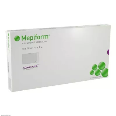 MEPIFORM 10x18 cm dressing, 5 pcs