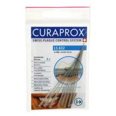 Curaprox LS 632 interdental brush extra fine, 8 pieces Curaprox LS 632 interdental brush extra fine, 8 pieces