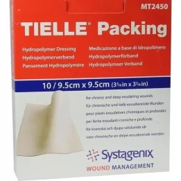 TIELLE Packing hydropolymer dressing 9.5x9.5 cm sterile, 10 pcs