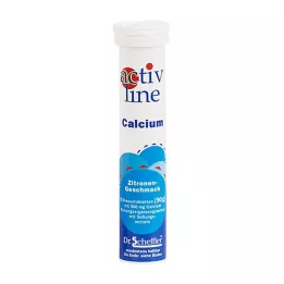 ACTIVLINE Calcium lemon effervescent tablets, 20 pcs