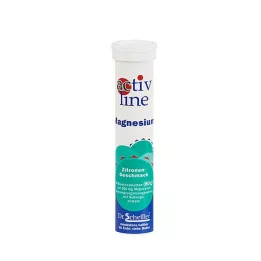 ACTIVLINE Magnesium lemon effervescent tablets, 20 pcs