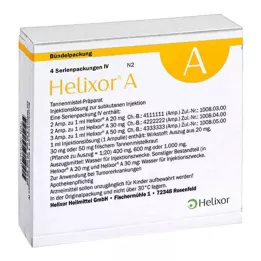 HELIXOR A Series Pack IV Ampoules, 4X7 St