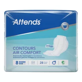 ATTENDS Contours Air Comfort 8 Templates, 28 pcs