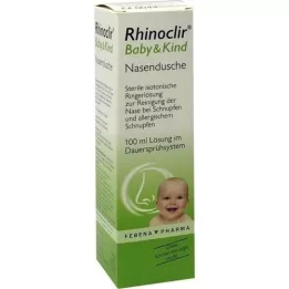 RHINOCLIR Baby &amp; Child nasal douche solution, 100 ml