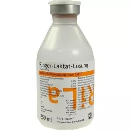 RINGER LAKTAT Plastic solution, 250 ml