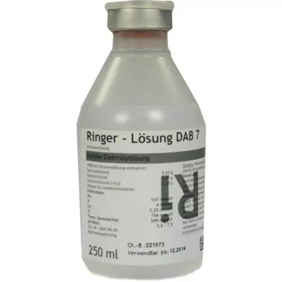 Ringer solution DAB 7 plastic, 250 ml