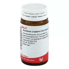 ACONITUM E tubere D 20 globules, 20 g