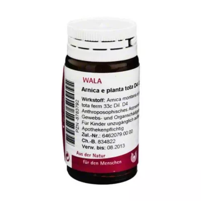 Arnica E Planta tota D 4 globules, 20 g