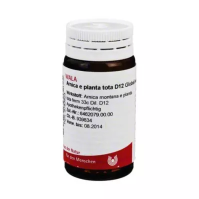 ARNICA E Planta tota D 12 globules, 20 g ARNICA E Planta tota D 12 globules, 20 g