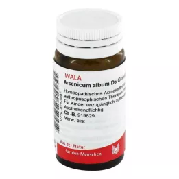 ARSENICUM ALBUM D 6 globules, 20 g