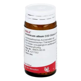 ARSENICUM ALBUM D 30 globules, 20 g