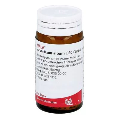Arsenicum Album D30 Globules (20 g) Arsenicum Album D30 Globules (20 g)