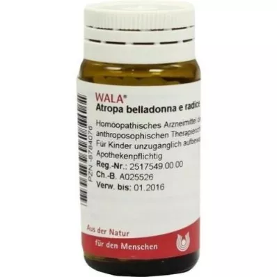 Atropa Belladonna e Radix D3 Globules (20 g) Atropa Belladonna e Radix D3 Globules (20 g)
