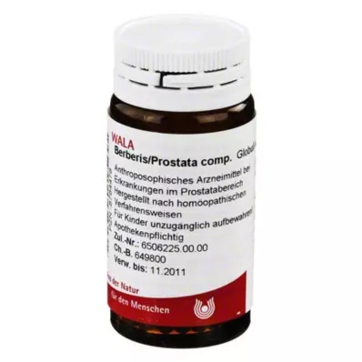BERBERIS/PROSTATA comp.globules, 20 g