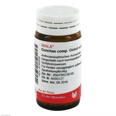 Conchae comp.Globules, 20 g Conchae comp.Globules, 20 g