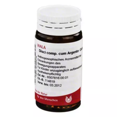 DISCI comp.cum Argento globules, 20 g DISCI comp.cum Argento globules, 20 g